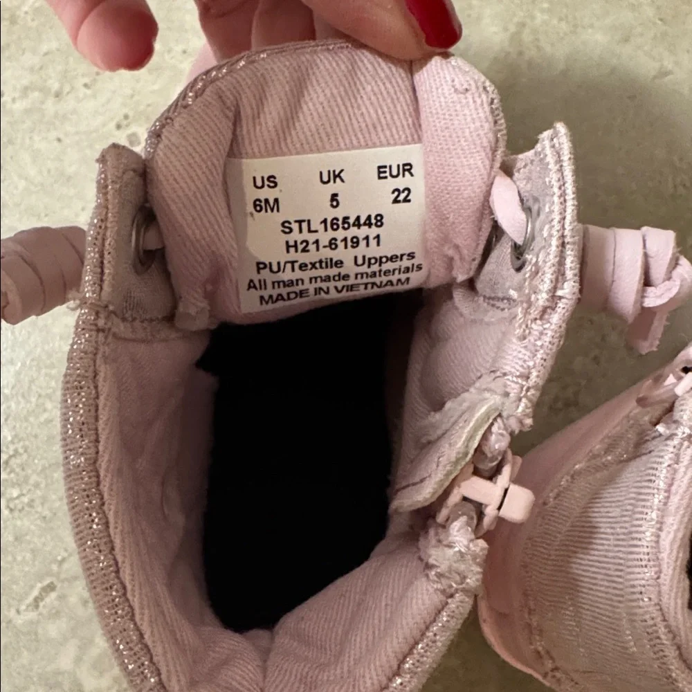 Sperry Kids Light Pink Duck Boots